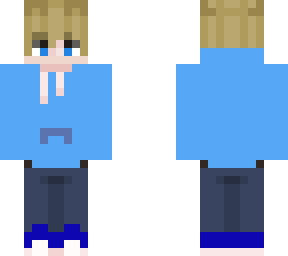 blond boy skin