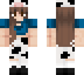 blue cow girl