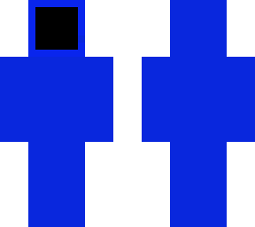 blue hooded