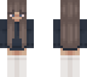 blue hoodie white socks girl