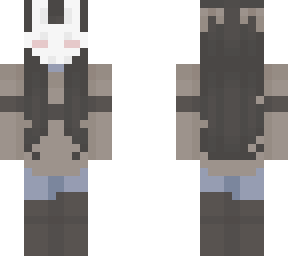 bunny mask girl