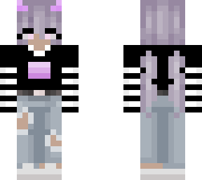 i forgot her or his @ that made the hair and clothing