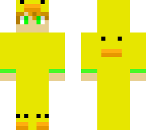 itsjustturtle10 with duck suit