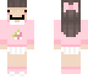 kawaii strawberry girl by pompompiggy with cute face