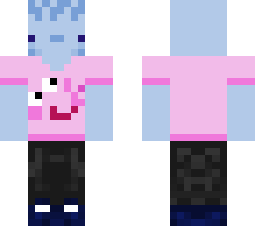 my skin in a peppa pig shirt
