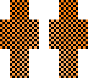 orange checkered