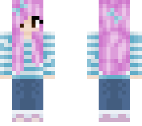 pink girl hair m