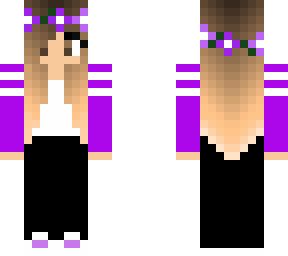 purple girl