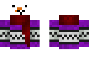 purple sweater snowboy