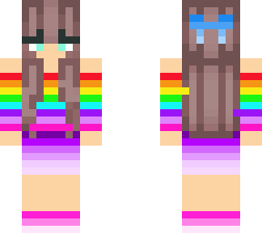 rainbow girl :)