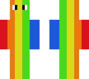 rainbow guy without purle