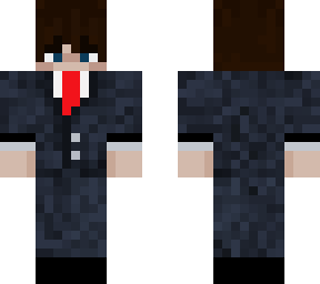 suited boy with brown hair and blue eyes. (also has clothes underneath)