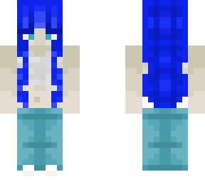 that one blue haired girl