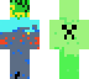 weird slime with a weird kidding face