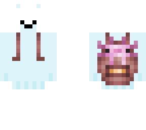 - s n o w y b e a r - (with axolotl backpack)