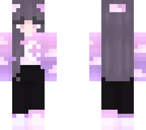1/2 purple cloud set