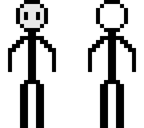 a simple stick man