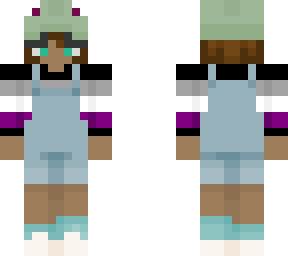 ace pride skin with frog hat