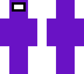 among us purple character
