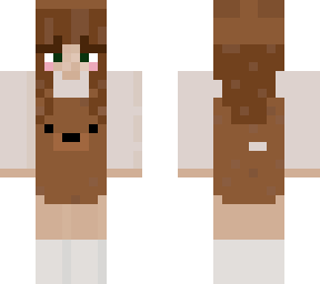 bear skin girl