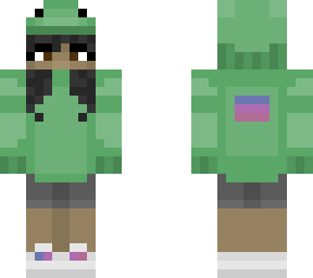 bi pride frog hoodie