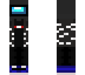 black amogus drip