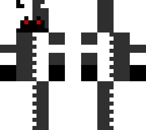 black and wite demon