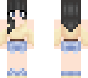 black hair summer