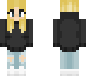 black hoodie