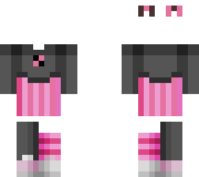 black/pink - base