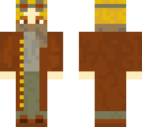 Half Blaze Minecraft Skins