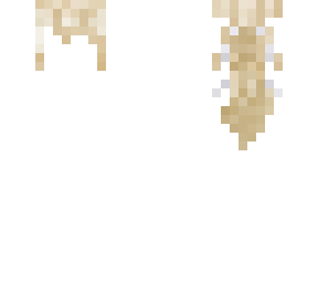 blonde hair + white bow! (f2u base)