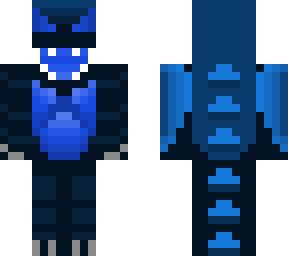 blue dragon or monster