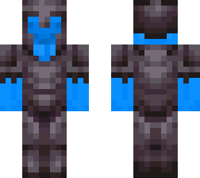 blue nose (netherite armor)
