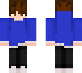 boy with blue hoodie