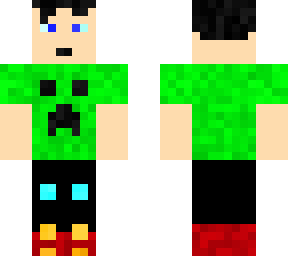 boy with creeper t-shirt