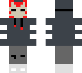 boy with kitsune mask