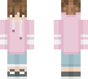 boy with pink hoodie