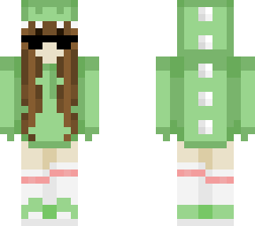 brunette dino girl! <3