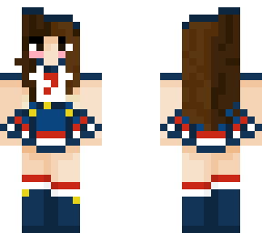 brunette sailor girl
