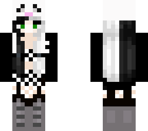 checkered bunny hat girl <3