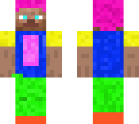 colorful steve