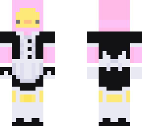 duck in maid dress for my friend