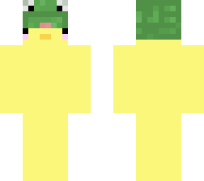 ducky with frog hat!
