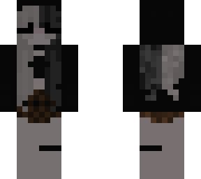 e-girl black and white