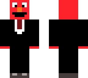 elmo in a suit