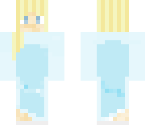elsa in minecraft!