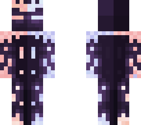 fire ice enderman with crown