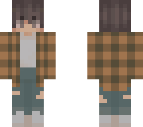 flannel boy skin