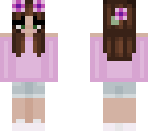 flower girl (green eyes)